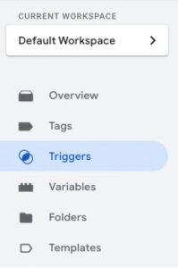 Create Trigger in GTM