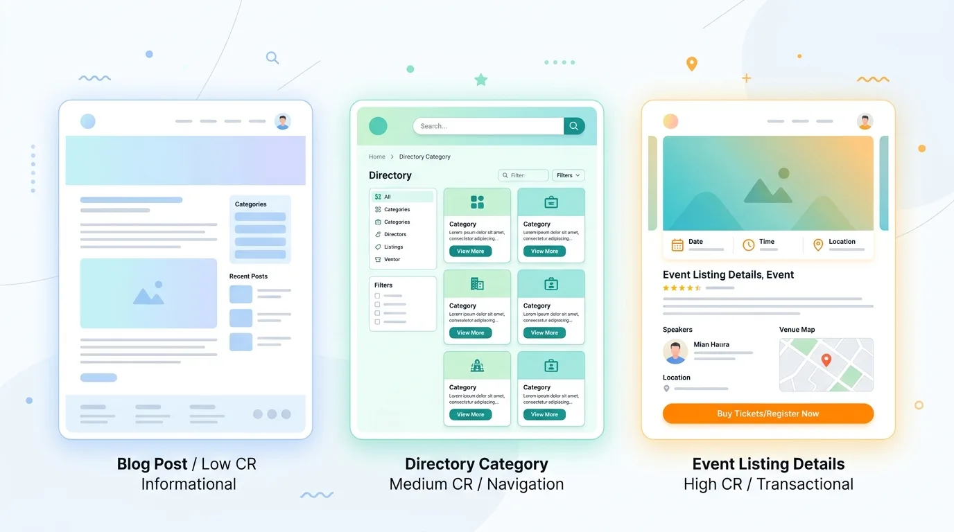 Not All Traffic Converts Equally: Segmenting your website into distinct page groups based on user intent (Informational, Navigational, and Transactional) is key to accurate forecasting.