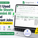 Google Sheets AI for Job Search: Find Jobs from 400+ Companies